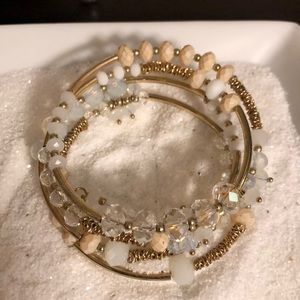 Beaded wrap breacelet